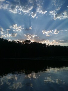 Sunset on the St. Croix River